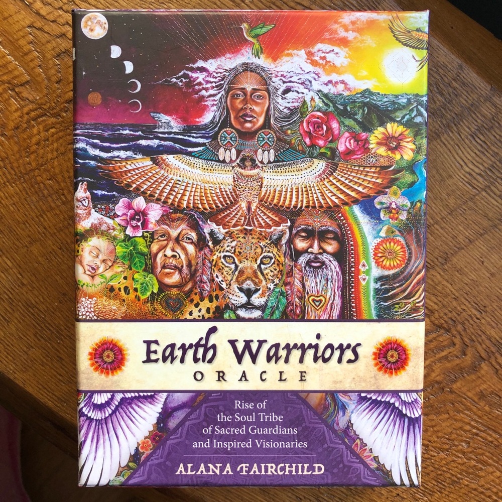 Earth Warriors Oracle deck and guidebook